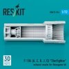 RESKIT RSU72-0314 F-104 (A, C, D, J, G) Starfighter exhaust nozzle for Hasegawa kit (3D Printed) 1/72